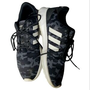 Adidas Camo Lace Cloud Foam Athleisure Casual Outdoor Coushioned Sneakers 7.5